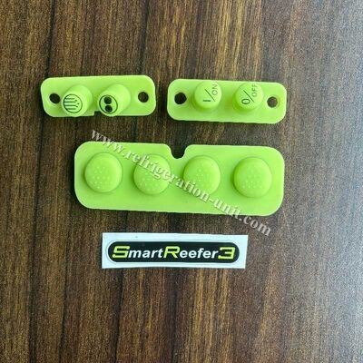 SR2 SR3 SR4 siliconen knoppen met sticker voor de reparatietechnicus om de SR2, SR3 controller te repareren THREMO KING SB 210 SB 230