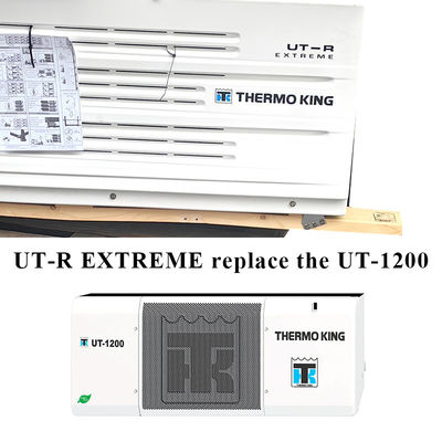Thermo King UT-serie UT-R EXTREME-koelinstallatie vervangen UT-1200 geïnstalleerd op luchthaventransfertruck
