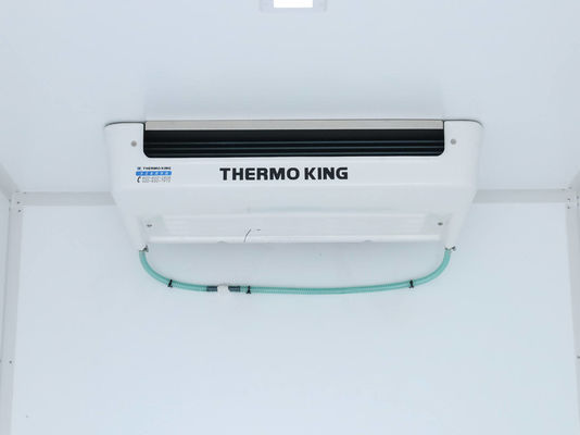 QINGLING ISUZU KV100 100P Koeltruck Voor Voedsel Vlees Vissen Transport NKR Vriesmachine 5 Tonnen THERMO KING RV380 Koeling