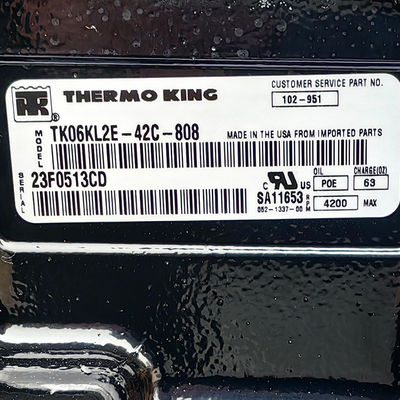 Thermo King Onderdelen 1020951 Compressor Scroll 6pk Met Temperatuursensor Ut800/Ut1200 Voor Vrachtwagen Koelwagen