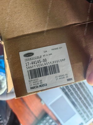 05K Shaft Seal 17-44785-00, 17-44145-00, 17-44705-00 voor Carrier oasis 250 05K compressor