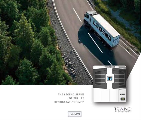 THERMO KING nieuw model van de koelingseenheid voor aanhangwagens Legend L-1880 30/50 Azië-Pacific markt beter brandstofverbruik en betere koelprestaties