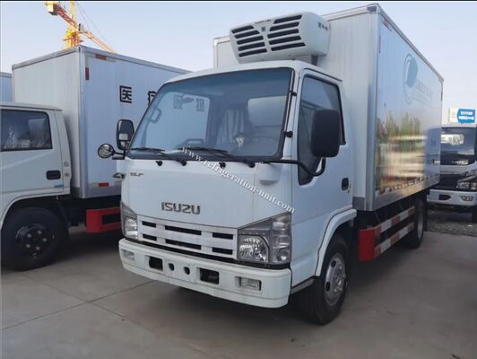Isuzu 100p Japan Brand Truck chassis met 4,1 meter lange koelbox met THERMO KING koelinstallaties RV380V 4X2 Mini 3tons 2 Ton Freezer Koeltruck