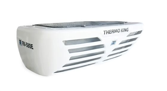 Thermo King RV580E Truck Refrigeration Unit Vervang C450 met 24V DC, Warm Gas Ontdooiing en Lichte Gewicht Stand-by Systeem