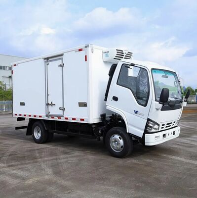 ISUZU QINGLING 600P 6 wielen 3 ton Koelbus met THERMO KING koelunit RV380 model